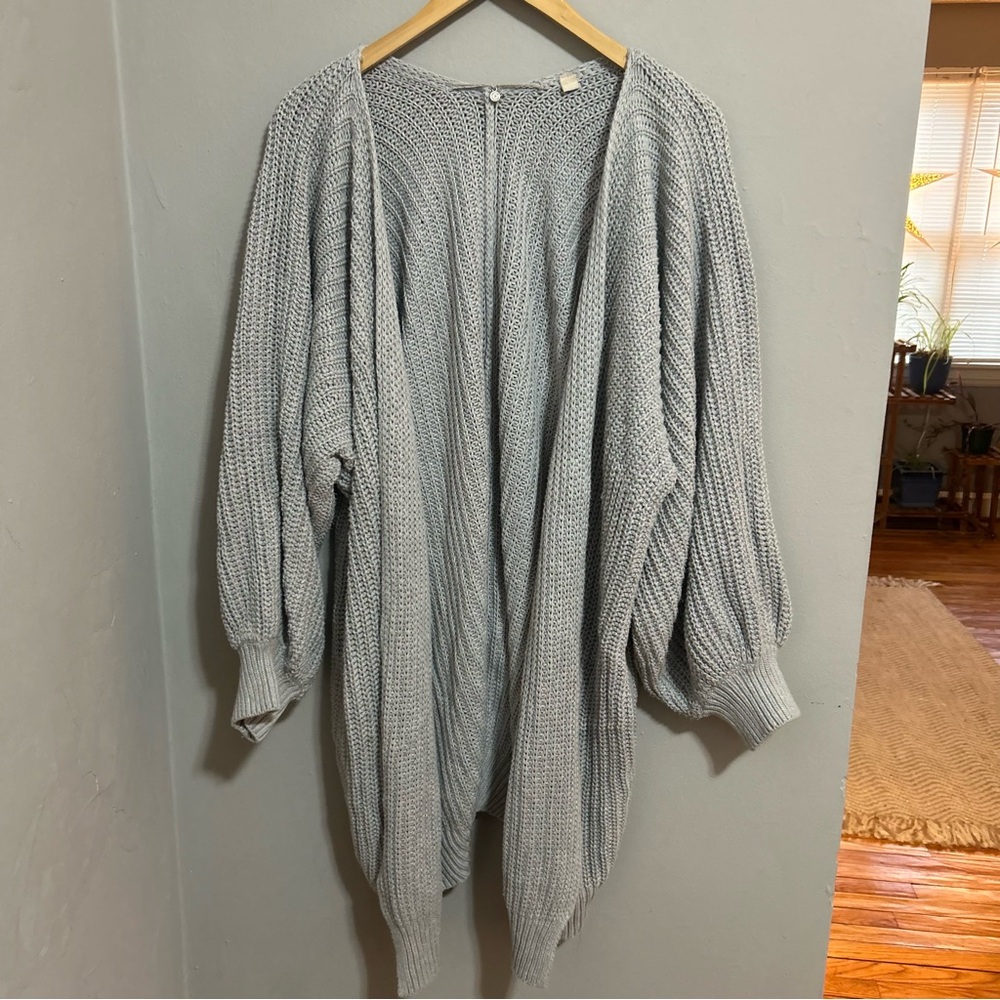 Anthropologie Oversized Knit Cardigan Size Large